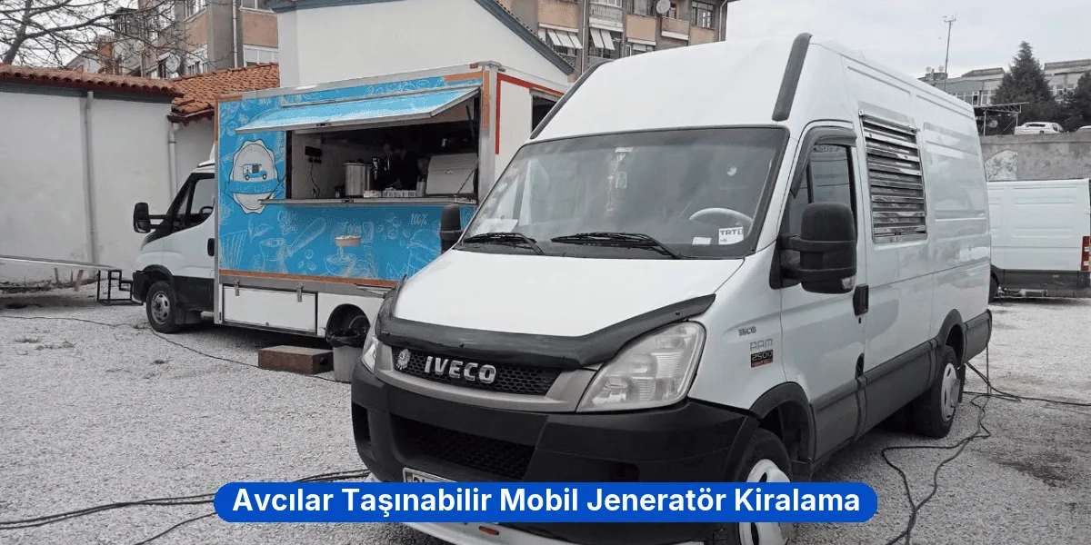 Avcılar Taşınabilir Mobil Jeneratör Kiralama